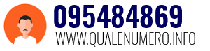 Numero di telefono 095484869 095484869