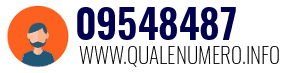Numero di telefono 09548487 09548487