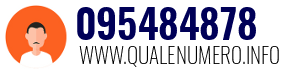 Numero di telefono 095484878 095484878
