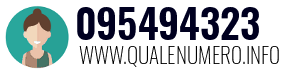 Numero di telefono 095494323 095494323
