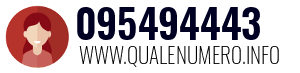 Numero di telefono 095494443 095494443