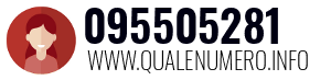 Numero di telefono 095505281 095505281
