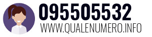 Numero di telefono 095505532 095505532