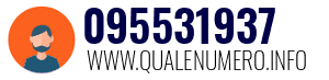 Numero di telefono 095531937 095531937