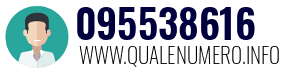 Numero di telefono 095538616 095538616