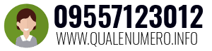 Numero di telefono 09557123012 09557123012