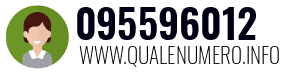Numero di telefono 095596012 095596012