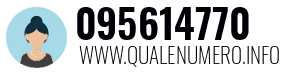 Numero di telefono 095614770 095614770