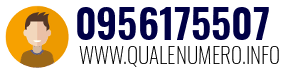 Numero di telefono 0956175507 0956175507