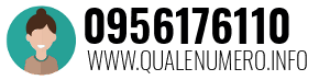 Numero di telefono 0956176110 0956176110