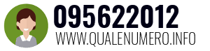 Numero di telefono 095622012 095622012