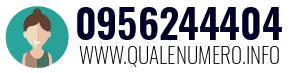 Numero di telefono 0956244404 0956244404