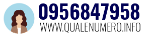 Numero di telefono 0956847958 0956847958