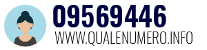 Numero di telefono 09569446 09569446