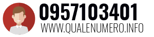 Numero di telefono 0957103401 0957103401