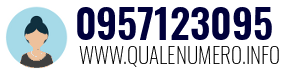 Numero di telefono 0957123095 0957123095