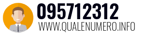 Numero di telefono 095712312 095712312