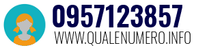 Numero di telefono 0957123857 0957123857