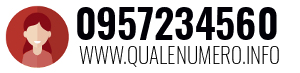 Numero di telefono 0957234560 0957234560