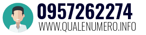 Numero di telefono 0957262274 0957262274