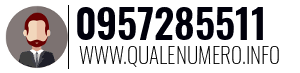 Numero di telefono 0957285511 0957285511