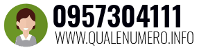 Numero di telefono 0957304111 0957304111