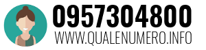 Numero di telefono 0957304800 0957304800