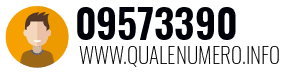 Numero di telefono 09573390 09573390