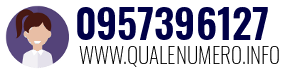 Numero di telefono 0957396127 0957396127