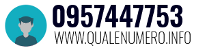 Numero di telefono 0957447753 0957447753