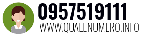 Numero di telefono 0957519111 0957519111