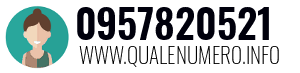 Numero di telefono 0957820521 0957820521