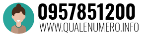 Numero di telefono 0957851200 0957851200