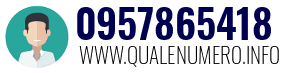 Numero di telefono 0957865418 0957865418