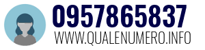 Numero di telefono 0957865837 0957865837