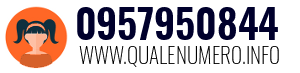 Numero di telefono 0957950844 0957950844