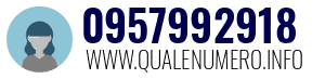 Numero di telefono 0957992918 0957992918