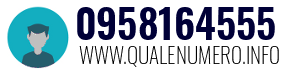 Numero di telefono 0958164555 0958164555