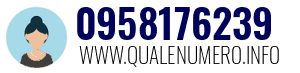 Numero di telefono 0958176239 0958176239