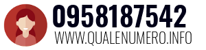 Numero di telefono 0958187542 0958187542
