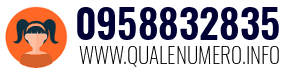 Numero di telefono 0958832835 0958832835
