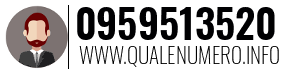 Numero di telefono 0959513520 0959513520
