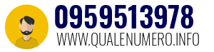 Numero di telefono 0959513978 0959513978