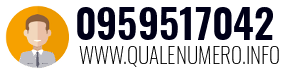 Numero di telefono 0959517042 0959517042