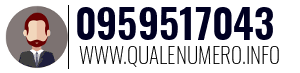 Numero di telefono 0959517043 0959517043
