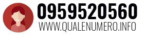 Numero di telefono 0959520560 0959520560