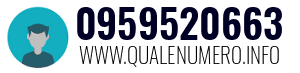 Numero di telefono 0959520663 0959520663