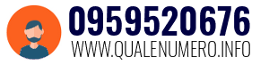 Numero di telefono 0959520676 0959520676