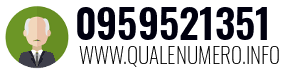 Numero di telefono 0959521351 0959521351