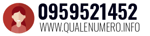Numero di telefono 0959521452 0959521452